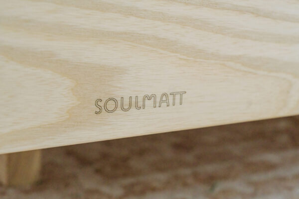 北美原木漂浮床架